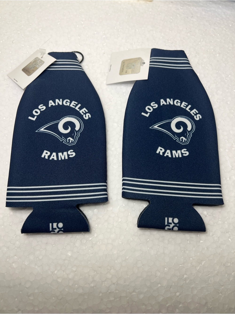 Los Angeles Rams NFL Bottle Coolers – Set of 2 – New with Tags
